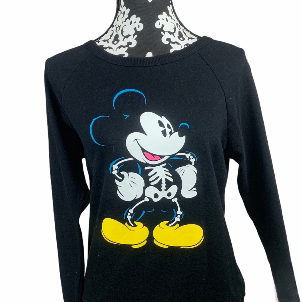 Halloween Disney Sweater Mickey Mouse Skeleton